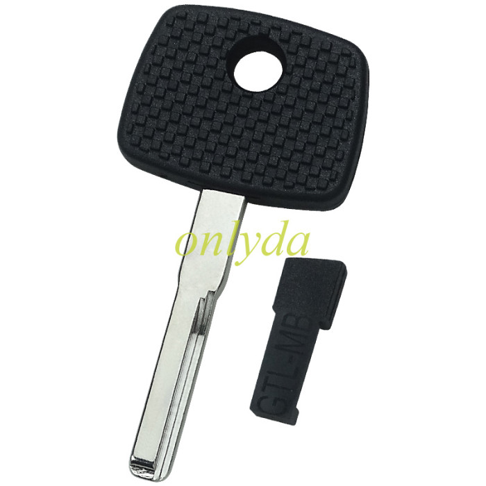 Super Stronger GTL shell for Mercedes Benz  transponder key blank   blade HU64  without badge