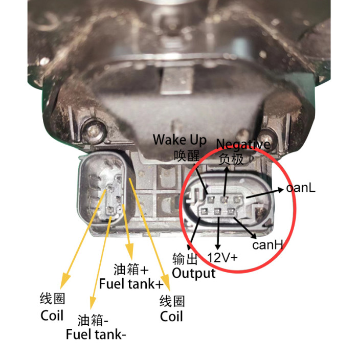 For BMW Test platform No need to disassemble the ecu. The white part is connected to OBD, and the black part is connected to the lock head