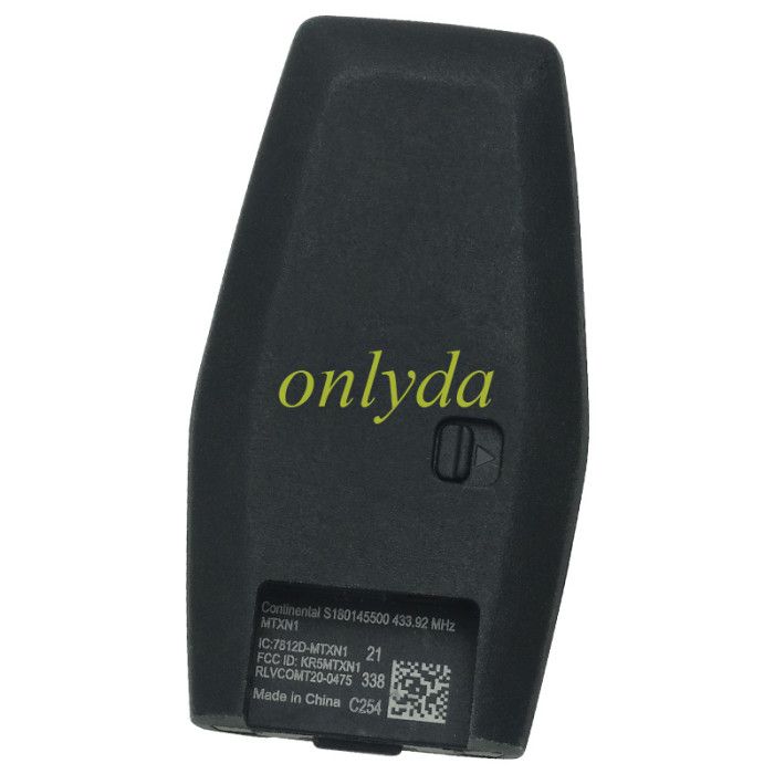 OEM  Mitsubishi outlander 3 button 2021-2022  4A Frequency:433MHz Transponder: NCF29A/HITAG AES / Part No: 8637C251