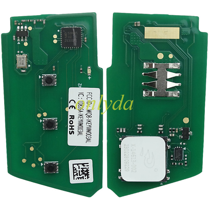 AUTEL MAXIIM IKEY Standard Style IKEYVW003AL 3 Buttons Independent Smart Key (Remote Start/ Left Door/ Right Door)
