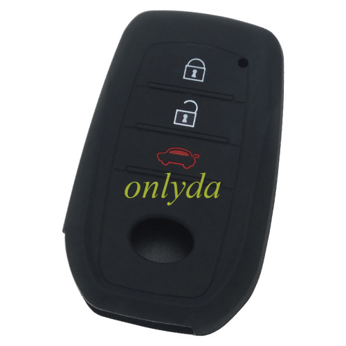 For Toyota 2+1 button silicon case （blue ）, Please choose the color, (Black MOQ 5 pcs; Blue, Red and other colorful Type MOQ 50 pcs)