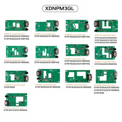 Xhorse XDNPM3GL MQB48 Full Package 13 Pieces