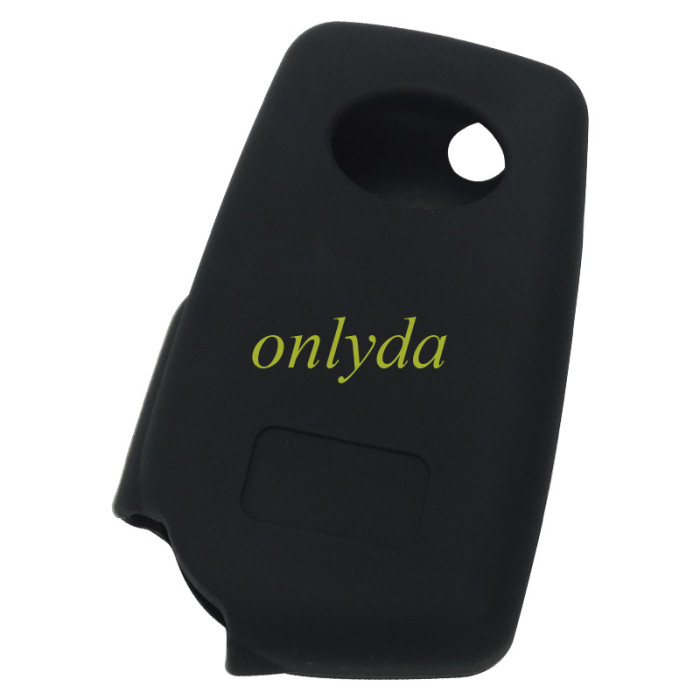 Toyota 3 button silicon case (Black,Blue ,Red. Please choose the color)