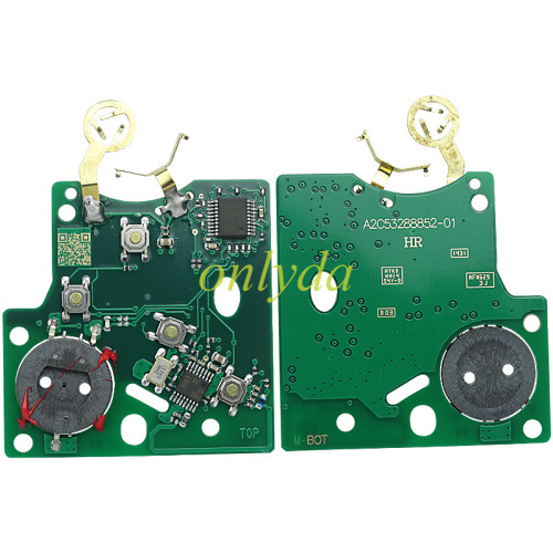 For Renault Megane III remote key ,  4 button/ frequency 434mhz/ pcf7941
