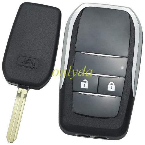 For Isuzu 2 button modified key shell