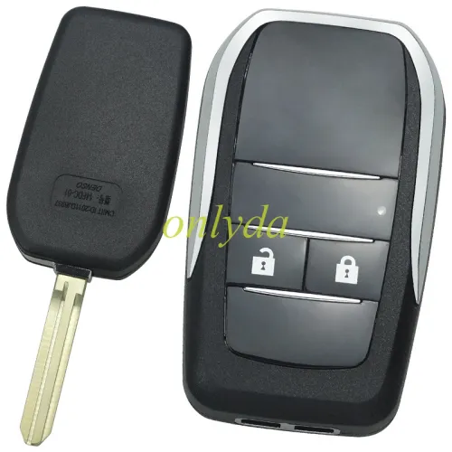 For Isuzu 2 button modified key shell