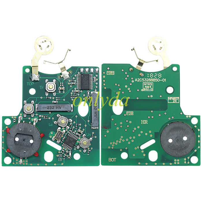 For Renault Koleos keyless Remote key  with HITAG PRO /PCF7952, Used for car before 2013 year
