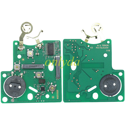 For Renault Clio III  keyless Remote with chip Hitag AES / pcf7945, Used for car after 2013 year , pls program with  AVDI