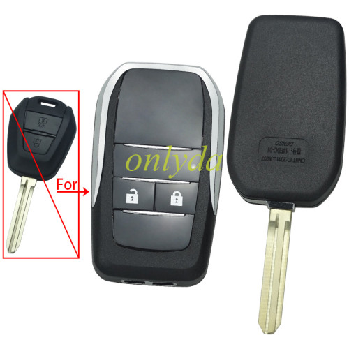 For Isuzu 2 button modified key shell