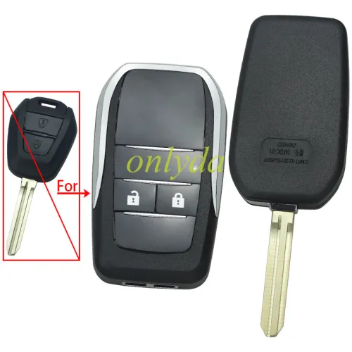 For Isuzu 2 button modified key shell