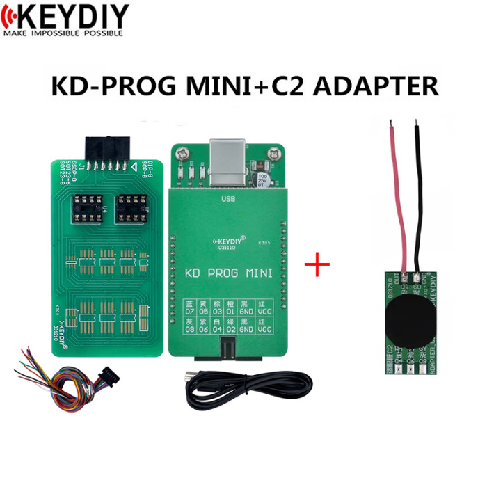Keydiy key masters toolkit Including KD-MAX+KD-MATE+KD-MINI-PROG+C2 ADAPTER