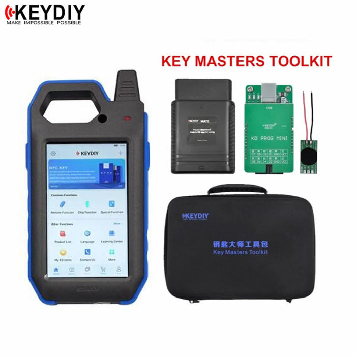 Keydiy key masters toolkit Including KD-MAX+KD-MATE+KD-MINI-PROG+C2 ADAPTER