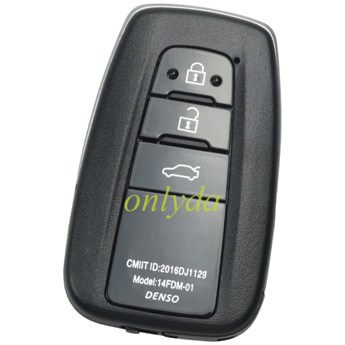 For Toyota 3 button remote key blank