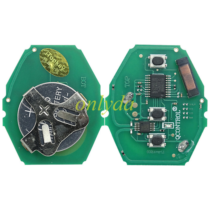 For BMW 5 Series CAS2 systerm remote 3 button with 315/315-LPmhz/433MHZ/868mhz  electric 46 PCF7942(HITAG2) chip  which frequency you choose?