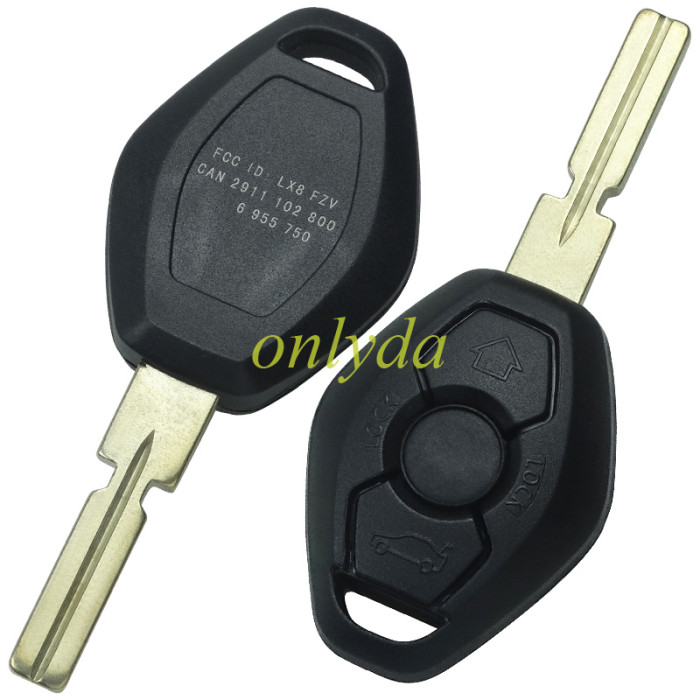 For BMW 5 Series CAS2 systerm remote 3 button with 315/315-LPmhz/433MHZ/868mhz  electric 46 PCF7942(HITAG2) chip  which frequency you choose?