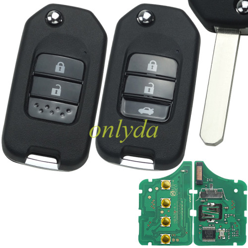 For Honda 2/3 button remote key chip: Honda A PCF7961X(HITAG3) 434mhz CMIIT ID: 2012DJ1852 KCC-CRM-ALF-TWB1G721 23845/SDPPI/2012 2425