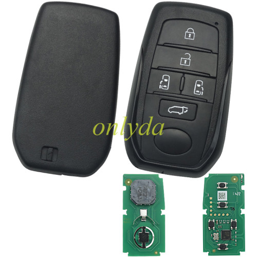 Xhorse toyota Toy.T Smart key XSTO20EN 5 button ,0780/5380/0120 together