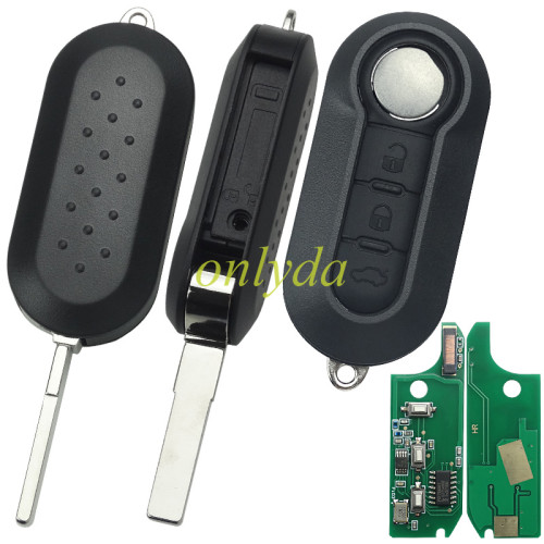 (M.Marelli BSl System) Fiat:Bravo CITROEN:Jumper ALFA ROMEO:Giulietta IVECO:Daily 3 button remote key PCF7946-434mhz key profile:SlP22 with 434mhz with SlP22 blade 7946 chip