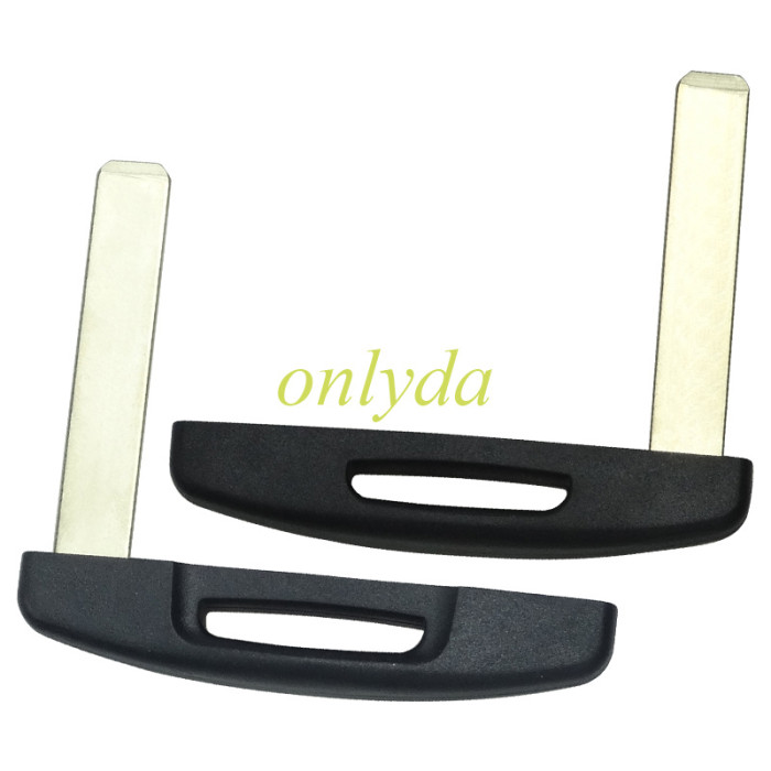For Renault 4 button remote key blank with blade with Badge（ Buckle key case, no glue required）