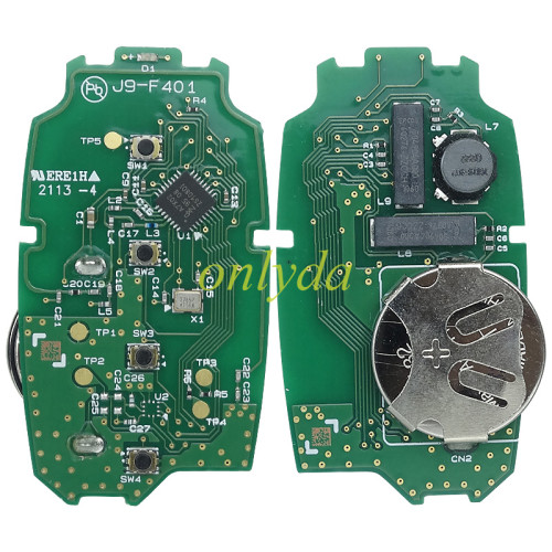 For Hyundai kona 2021 smart key 4 button 47chip 433mhz FCCID:95440-j9600 Original PCB+Aftermarket key shell