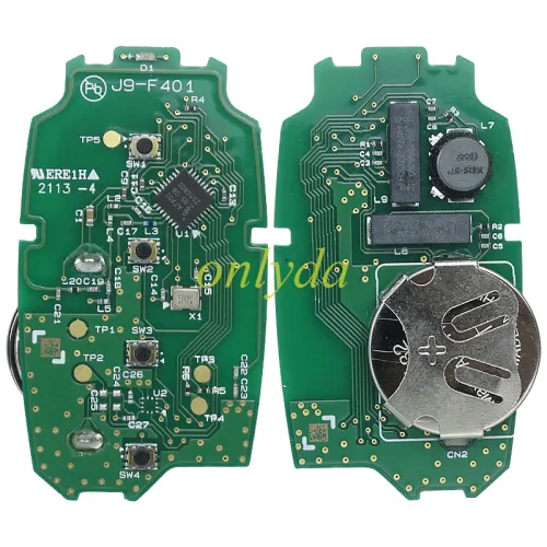 For Hyundai kona 2021 smart key 4 button 47chip 433mhz FCCID:95440-j9600 Original PCB+Aftermarket key shell