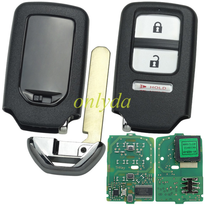 HR-V Fit 2+1 button Remote Control key 47 Chip 313.8MHz  FCC ID:KR5V1X A2C80084900, for Honda Fit 2015-2017for Honda HR-V 2016