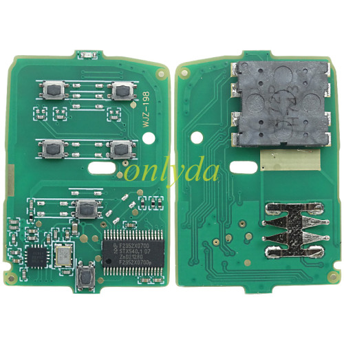 Smart Key Odyssey  6 Button remote key 313.8MHz ID47 chip Fcc:KR5V1X Odyssey 2014-2017