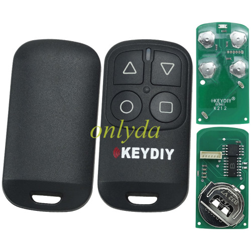 keyDIY brand 4 button remote key B32 for KDX2 and KD MAX to produce any model  remote