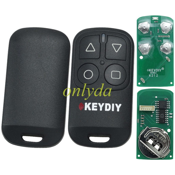 keyDIY brand 4 button remote key B32 for KDX2 and KD MAX to produce any model  remote