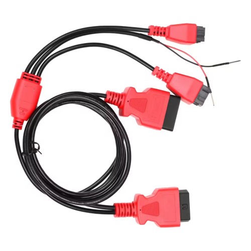 XTOOL 12+8 Cable Adapter for Chrysler, Not Universal, Work with XTOOL D7 / D8 / EZ400PRO / A80 Series Tools