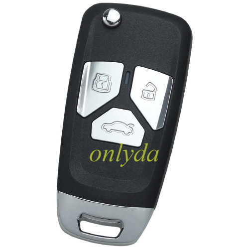 Xhorse XNAU01EN Wireless Universal Flip Remote Key for Audi Style