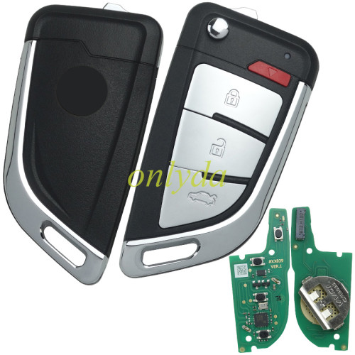 For XHORSE UNIVERSAL KNIFE STYLE FLIP Super Remote XEKF20EN  VVDI Key Tool VVDI2