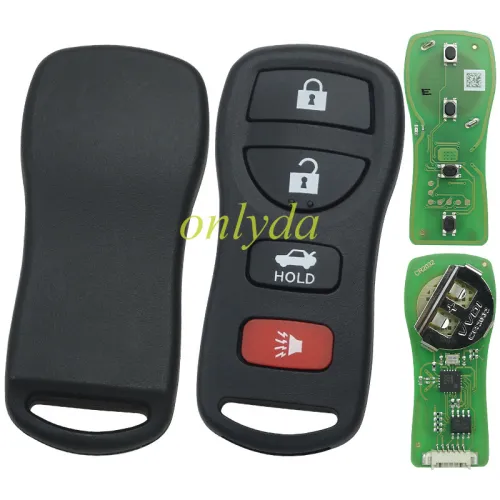 For XHORSE XKNI00EN  Nissan Separate Type 4 Buttons Universal Wired Remote Key
