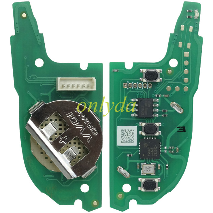 Xhorse knife style flip Wired Remote XKKF21EN for VVDI Key Tool VVDI2, 3 button