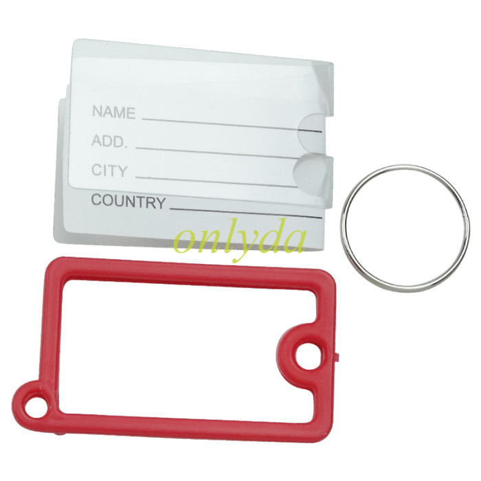 Key Ring set,  Full set is 600pcs, the color is mixing (Red, Blue, Green,Yellow)