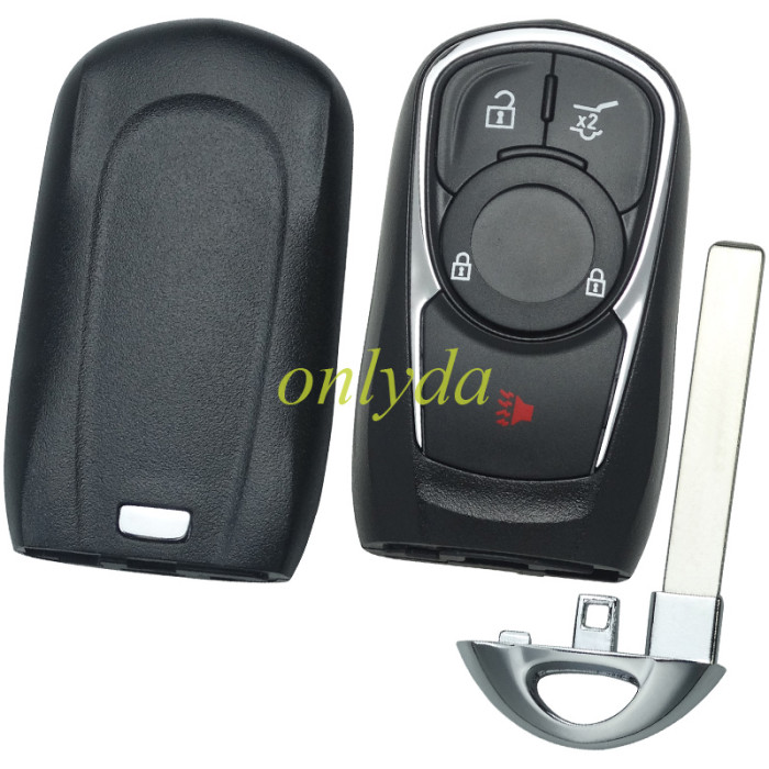 For Buick Keyless Smart 3+1 button remote key with PCF7952E chip- 314.9mhz ASK model Buick Envision、 Verano year after 2015