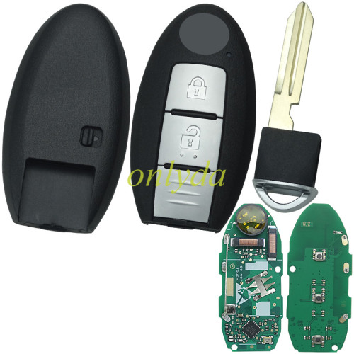 For Nissan 2 button remote key Juke 2020 continental  S180144500 434MHZ    Transponder:HITAG AES unknown                   anatel-0174-16 0294  7812f-TXN1 CCAE18LP028ATI