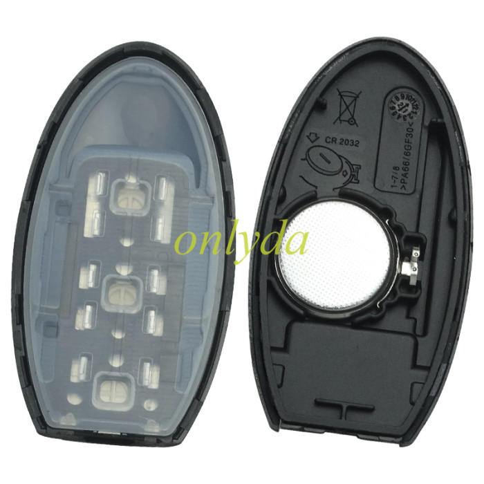 For Nissan 2 button remote key Juke 2020 continental  S180144500 434MHZ    Transponder:HITAG AES unknown                   anatel-0174-16 0294  7812f-TXN1 CCAE18LP028ATI