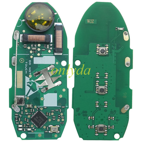 For Nissan 2 button remote key Juke 2020 continental  S180144500 434MHZ    Transponder:HITAG AES unknown                   anatel-0174-16 0294  7812f-TXN1 CCAE18LP028ATI