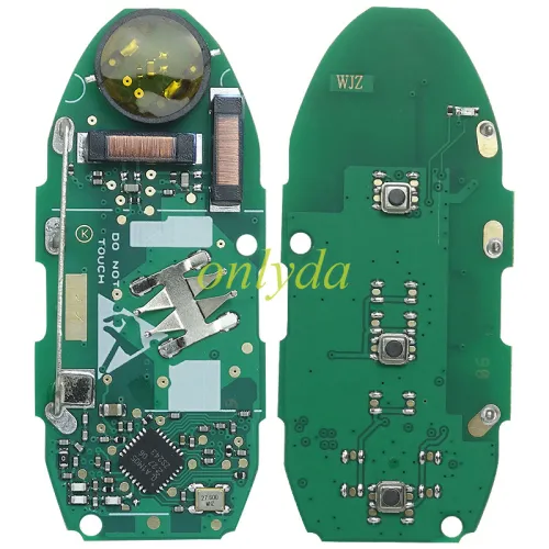 For Nissan 2 button remote key Juke 2020 continental  S180144500 434MHZ    Transponder:HITAG AES unknown                   anatel-0174-16 0294  7812f-TXN1 CCAE18LP028ATI