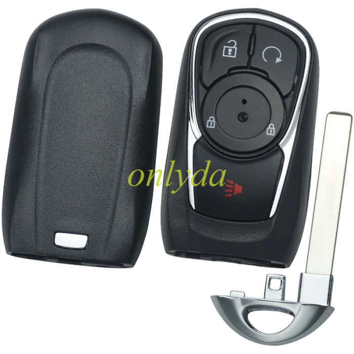 For Buick Keyless Smart 3+1 button remote key with 7952E HITAG2 46chip- 433mhz ASK model FCC ID: HYQ4EA  Buick Regal 2018-2020   PN: 13511629