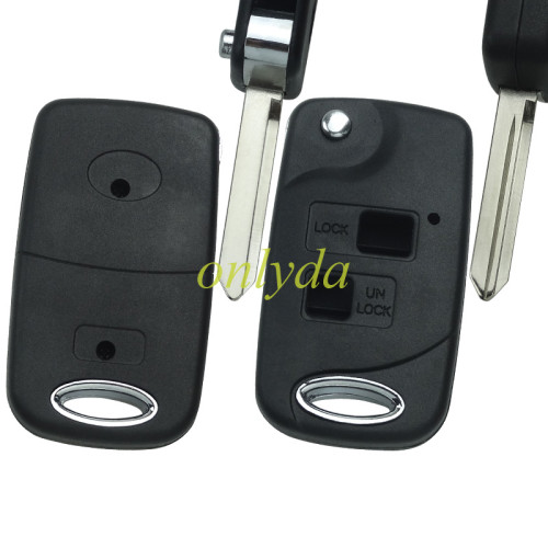 For Toyota modified  key blank with TOY47-SH2 blade