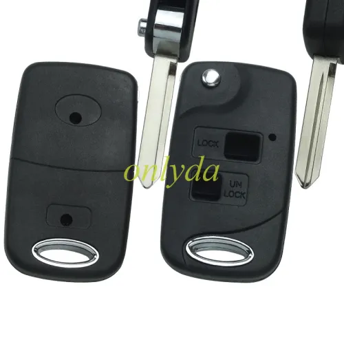 For Toyota modified  key blank with TOY47-SH2 blade