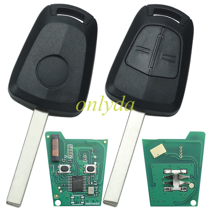 For Opel 2B remote PCF7941 (Hitag 2)-434mhz for Opel Corsa D, NXP F7341B 4940203 Tnd12120  1A5001