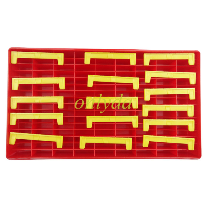 key blank box :A single compartment can hold 10 keys, and key blanks are included A model table with a total of 144 cells. 18CM*32CM, please choose color