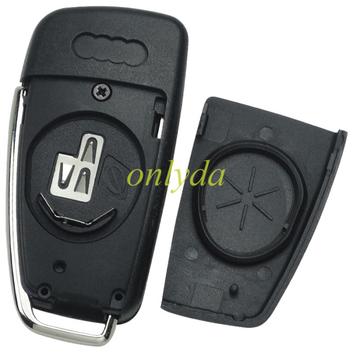For OEM Audi A4 3 button remote key with 315/433mmhz 8EO837220L 8EO837220T 8EO837220F 8E0837220G 8EO837220H 8EO837220R 8EO837220EOEM PCB withaftermarket case