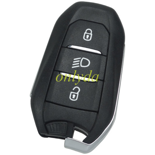 For Peugeot 3 button remote key with HITAG AES（4Achip) , 98 304 747 80 E146203 1 0657 IM2A 433.92mhz/315mhz