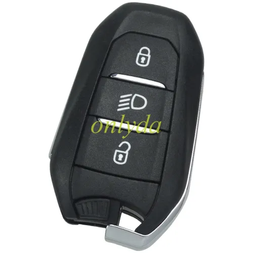 For Peugeot 3 button remote key with HITAG AES（4Achip) , 98 304 747 80 E146203 1 0657 IM2A 433.92mhz/315mhz