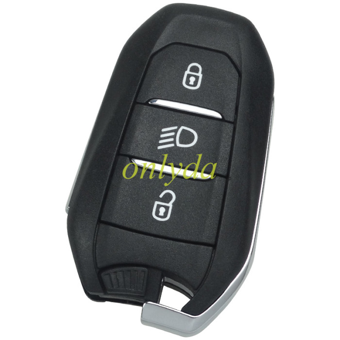 For Peugeot 3 button remote key with HITAG AES（4Achip) , 98 304 747 80 E146203 1 0657 IM2A 433.92mhz/315mhz