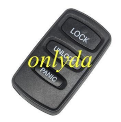For Mitsubishi  3 button remote key with 314MHZ FCC ID:HYQ12ABA